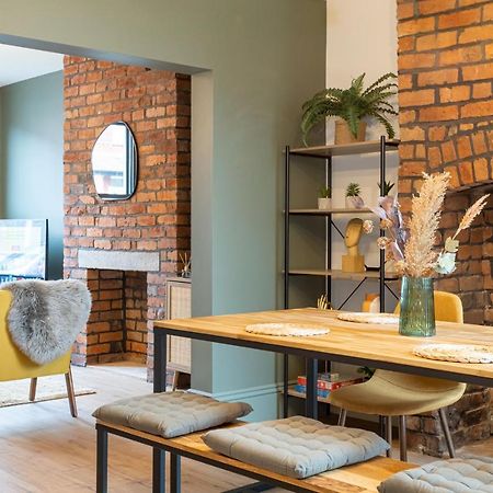 Stunning Scandi 3 Bed House In Manchester-Parking别墅 外观 照片