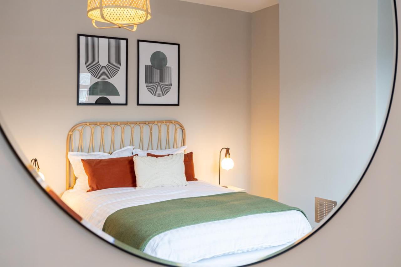 Stunning Scandi 3 Bed House In Manchester-Parking别墅 外观 照片