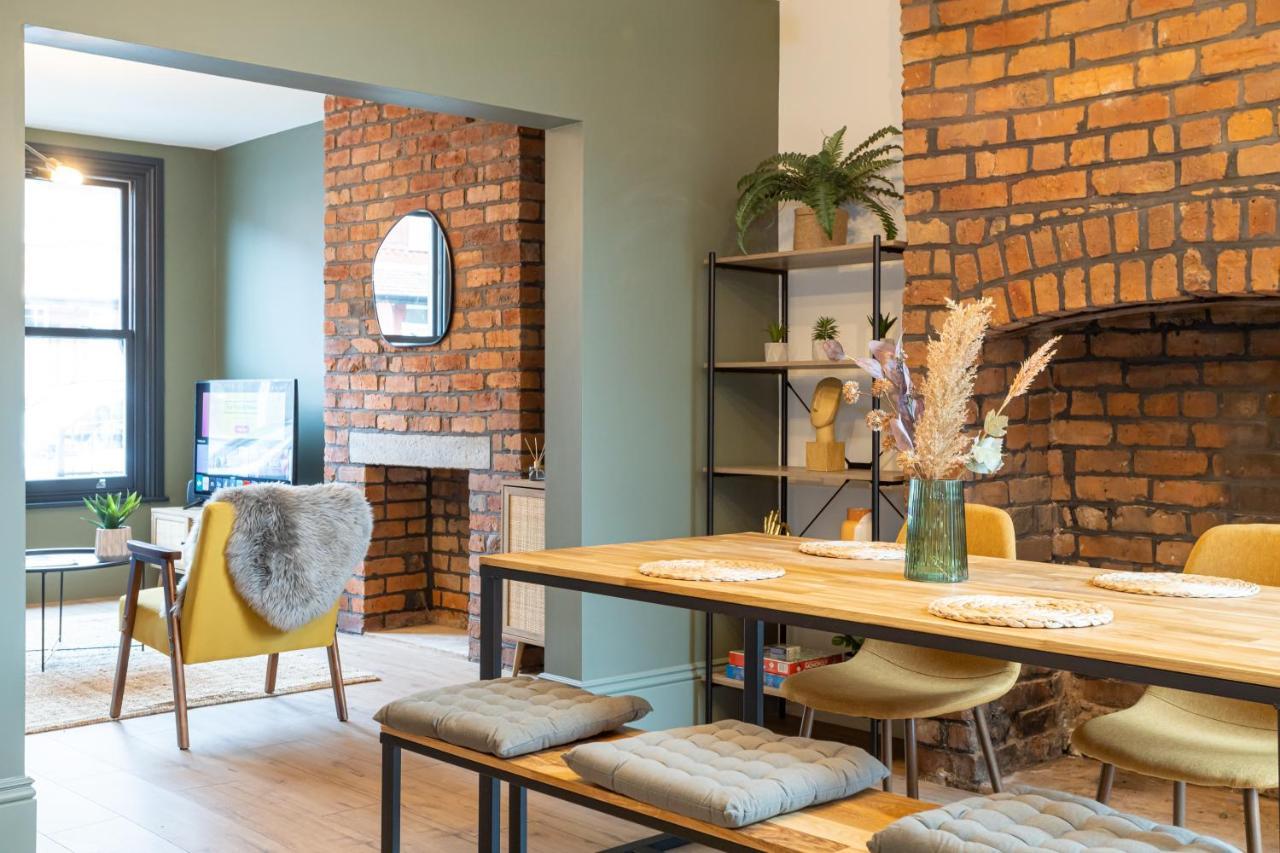 Stunning Scandi 3 Bed House In Manchester-Parking别墅 外观 照片