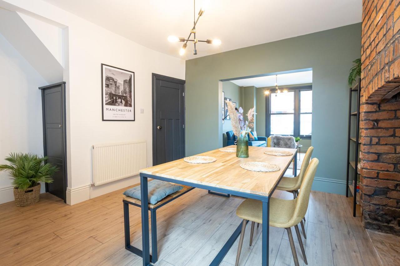 Stunning Scandi 3 Bed House In Manchester-Parking别墅 外观 照片